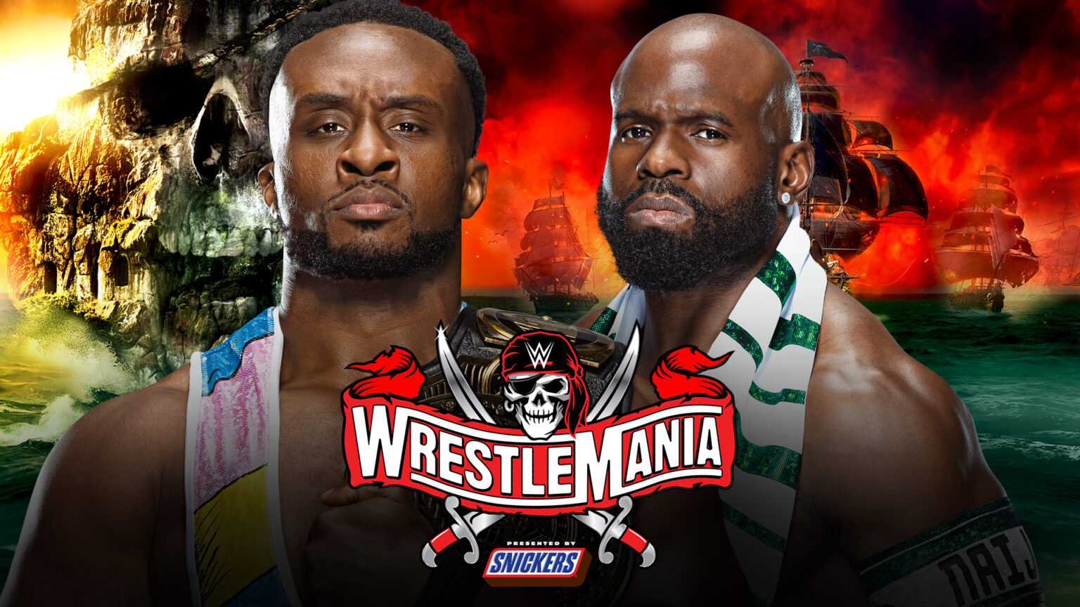 【WWE】IC王座戦 ナイジェリア・ドラム戦 ビッグE vs アポロ・クルーズ 【4.11 フロリダ州タンパ】