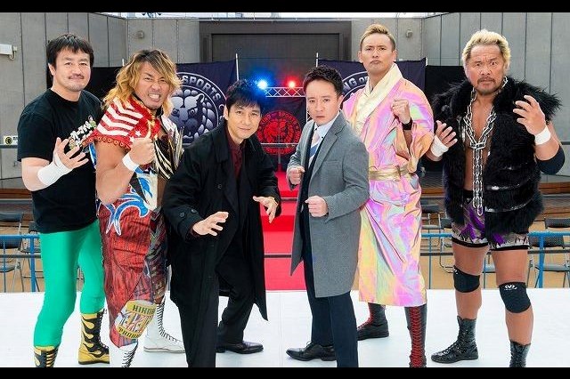 「新日本プロレス」と「警視庁アウトサイダー」が強力タッグを結成！ オカダ、棚橋、真壁、田口が出演