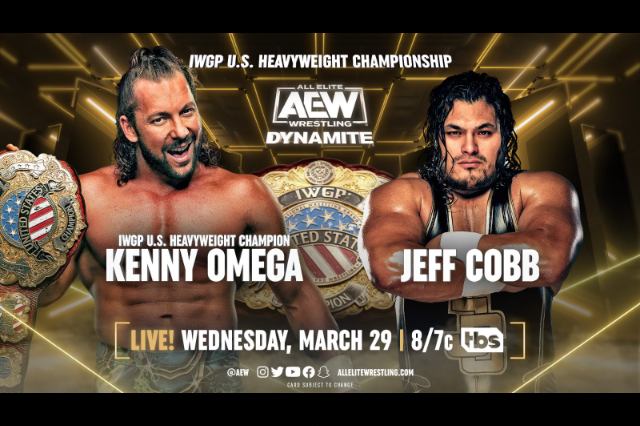 AEWでケニー・オメガ vs ジェフ・コブのIWGPUSヘビー王座防衛戦が正式決定