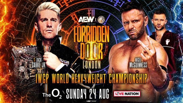 【IWGP世界ヘビー級選手権試合】ザック・セイバーjr. vs ナイジェル・マッギネス【8.24 Forbidden door4】