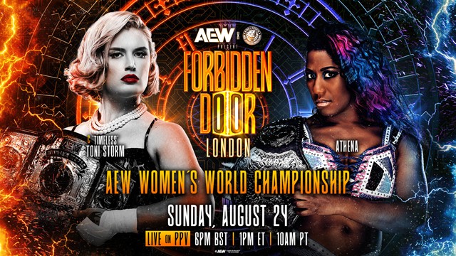 【AEW女子世界選手権試合】トニー・ストーム vsアティーナ【8.24 Forbidden door4】