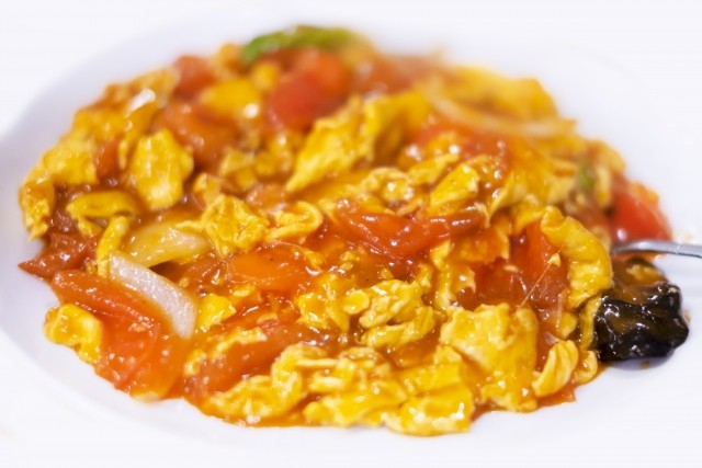 「卵とトマトの炒め物」とかいう中華料理
