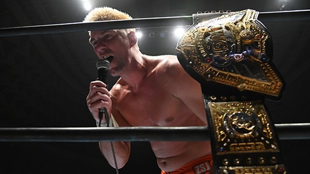 ザック・セイバーjr.「王者としてTOKYO DOMEに向かう！ 決まっていることだ」【9.28 神戸ワールド】