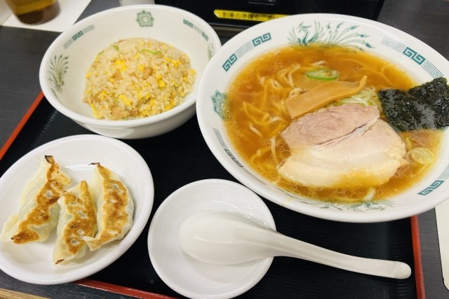 ラーメン餃子チャーハン ← これを超える組み合わせ