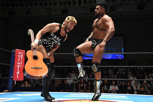 10.13 両国国技館大会の「ドリラ・モロニー vs SANADA」は反則裁定、場外カウント無しの「Riot In Ryogoku」で完全決着へ