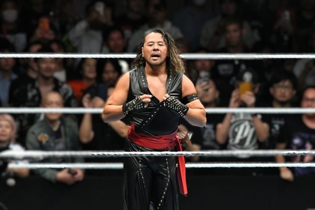 中邑真輔が10.17 WWE日本公演初日で意味深マイク「日本、愛してま～す！イヤァオ！」