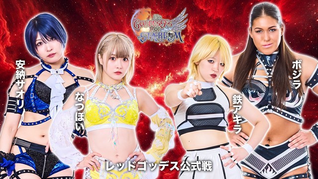 【GODDESS OF STARDOM TAG LEAGUE 2025　レッドスターズ公式リーグ戦】なつぽい＆安納サオリ vs ボジラ＆鉄アキラ【11.26 神田】