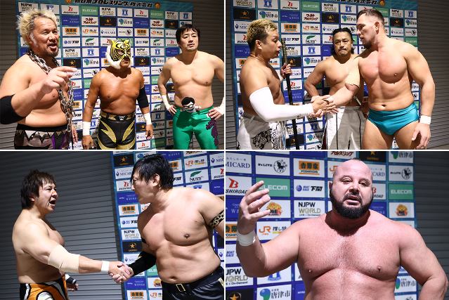 1.4で行われるNEVER無差別級6人タッグ選手権トルネードランボーの出場チームが決まり始めたぞ