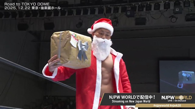 NJPW WORLD認定 TV王者が1.4 東京ドーム大会でのオープンチャレンジ開催を宣言！ そこに現れたのは…【12.22 後楽園】