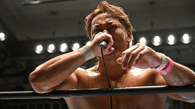 海野翔太が本音をさらけ出す熱い熱いロングマイク「ダサい俺とは今日でおさらばだ！」【1.19 後楽園】