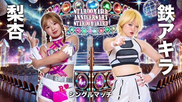 【シングルマッチ】梨杏 vs 鉄アキラ【1.24 高田馬場】