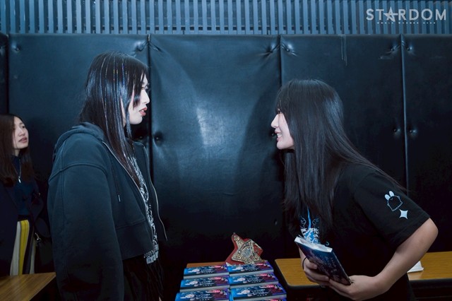 【寸劇】玖麗さやかが自伝本お渡し会中の上谷沙弥に赤いベルト挑戦を直談判！