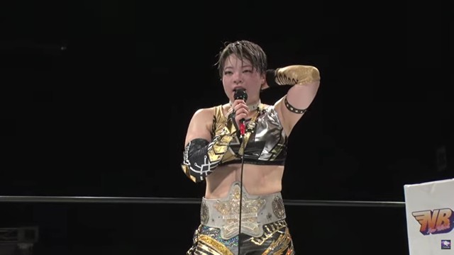 八神蘭奈がWAVEの炎華を次期フューチャー王座挑戦者に指名【3.25 新木場1st】