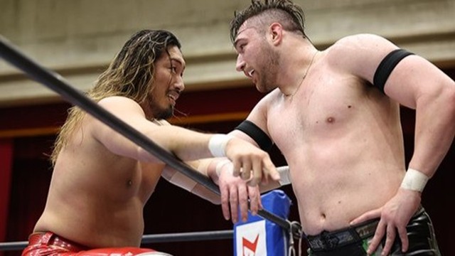 王者 辻陽太との対話をカラム・ニューマンが拒否！ 心理戦は互いに譲らず【3.28 水戸】