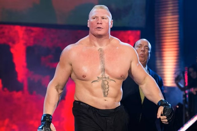 「何だよこれ！？」　ブロック・レスナー激白！胸にある剣のタトゥー、泥酔して記憶が無い状態で入れていた