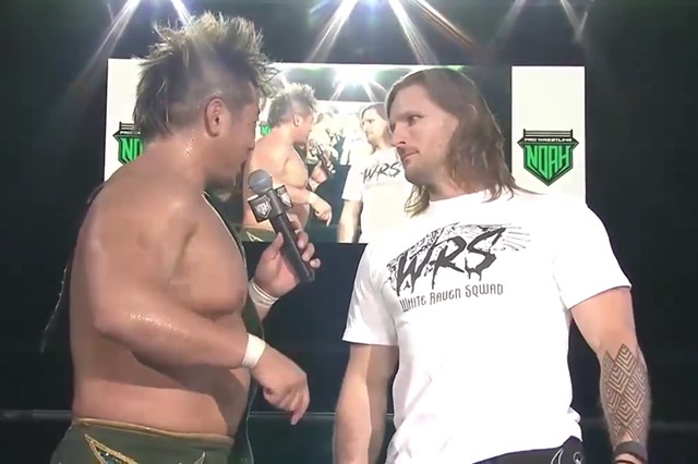 シェイン・ヘイストがNOAHに帰還！ 5.2 両国国技館大会でYoshiki Inamuraの持つGHCヘビー級王座に挑戦決定